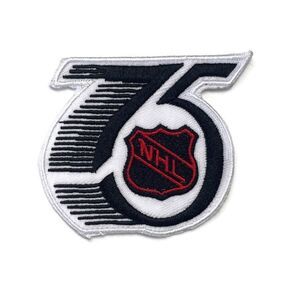 National Hockey League NHL 75th Anniversary Embroidered Patch